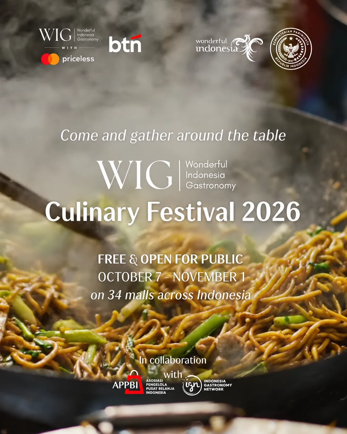 Ilustrasi WIG Clunnary Festival 2026
