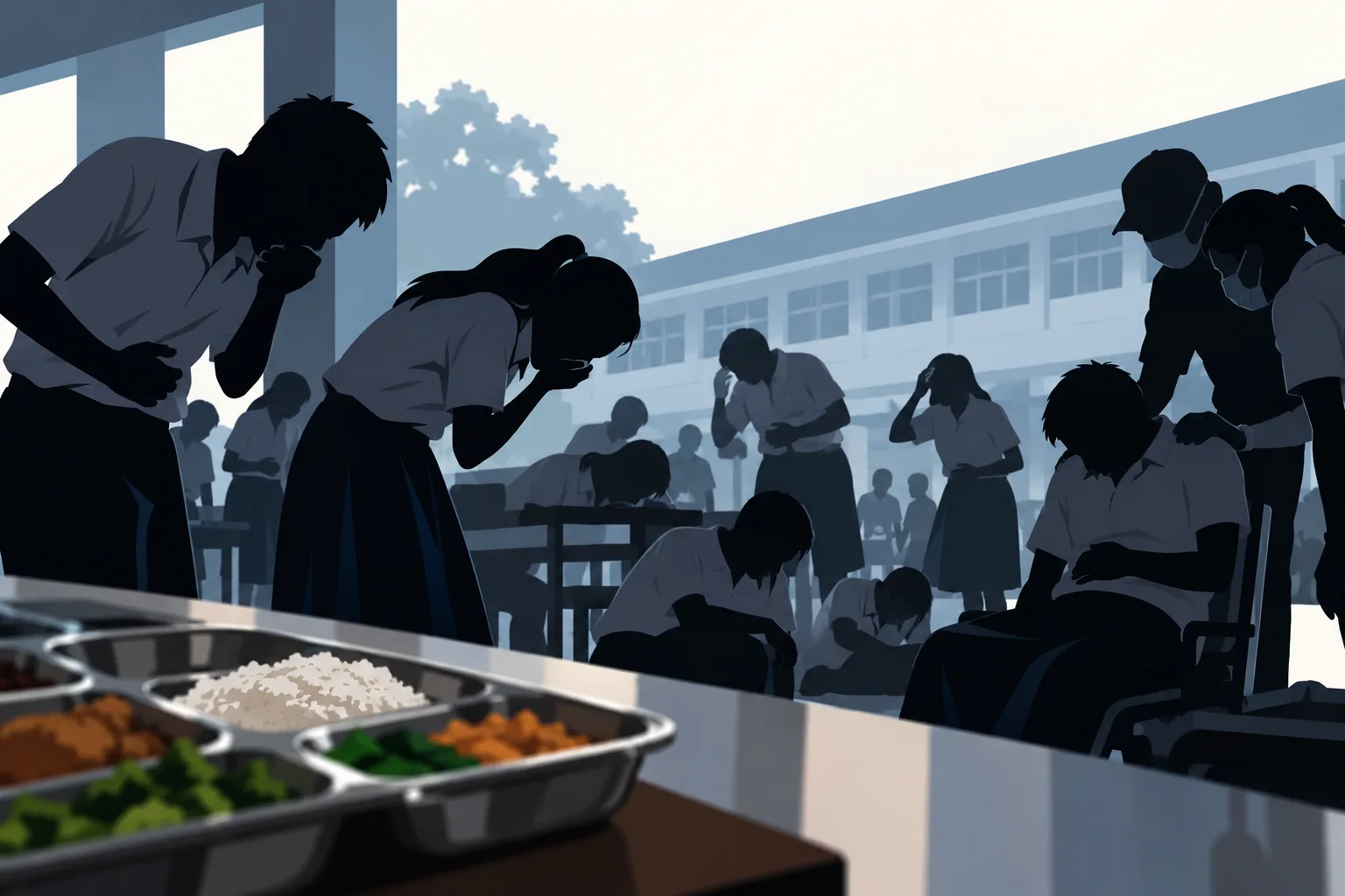 Ilustrasi Keracunan MBG