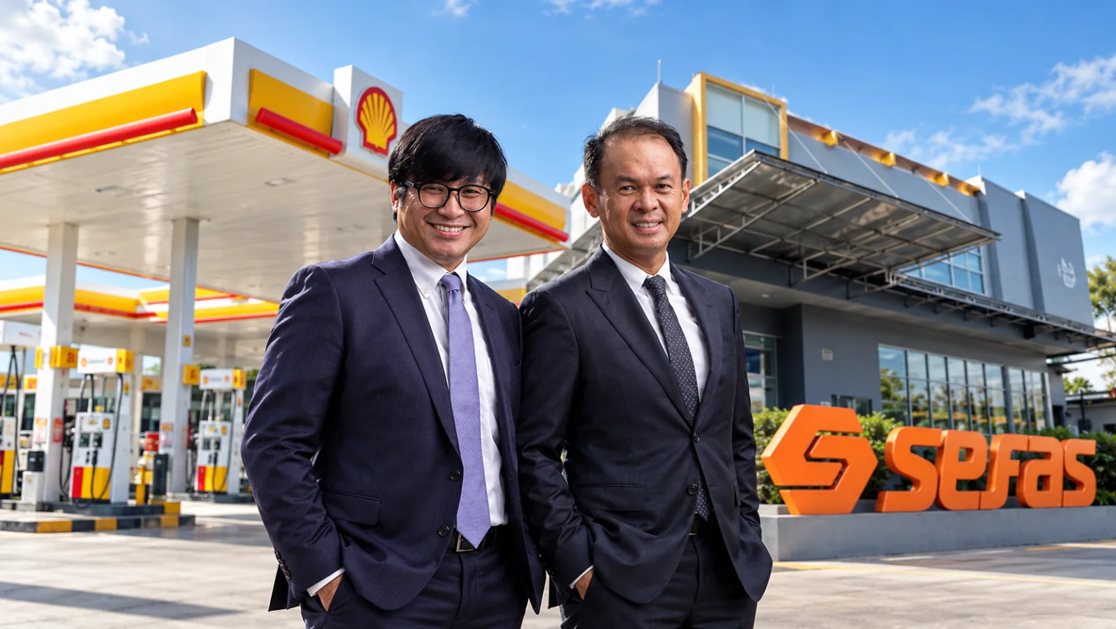 Ilustrasi Akuisisi Shell oleh Sefas Group